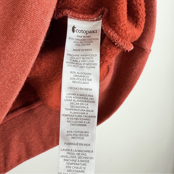Cotopaxi “Do Good.” Graphic Crewneck Sweatshirt Ethical Sustainable Pullover - Picture 8 of 8